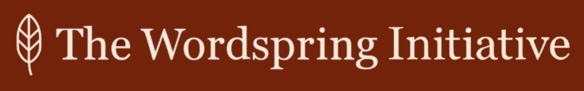 The Wordspring Initiative