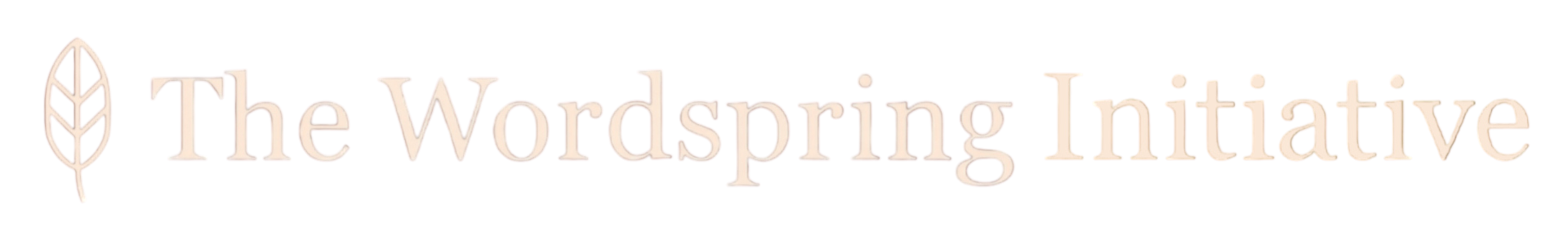 The Wordspring Initiative